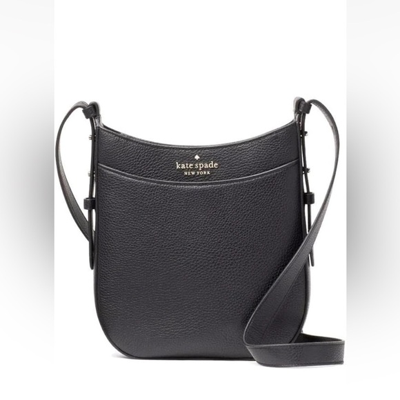 Kate Spade Leila North South Crossbody bag preppy designer quiet leather - Picture 2 of 16